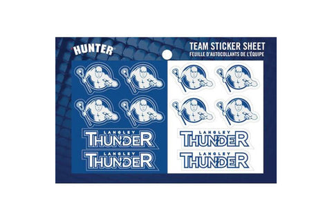 Langley Thunder Sticker Set